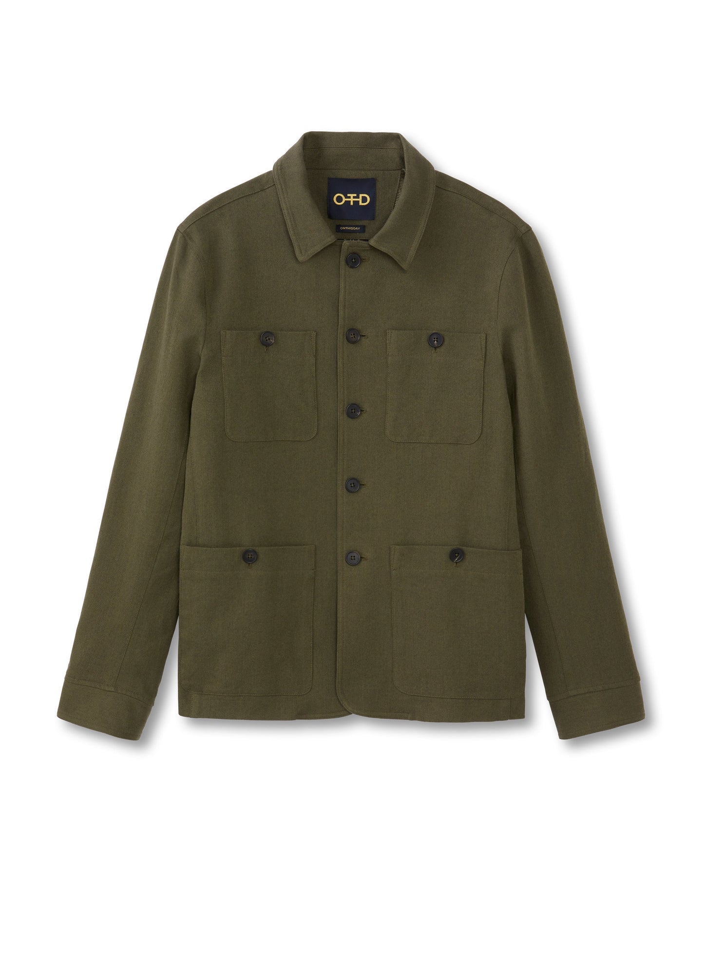 Patch Pocket Task Jacket (Dark Fatigue)