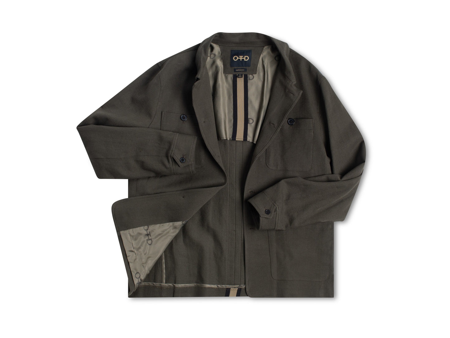 Patch Pocket Task Jacket (Dark Fatigue)